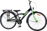 Laste jalgratas, linna- Volare Thombike, must/roheline, 26"