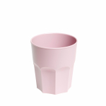 Plastikust klaas Okko 003301674, 380 ml, 8.5 cm, pol&uuml;prop&uuml;leen (pp), roosa