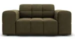 Tugitool Micadoni Home Jennifer Velvet, roheline v., 124 cm x 102 cm x 70 cm