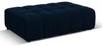 Tumba Micadoni Home Jennifer Velvet, s&uuml;gavsinine v., 102 cm x 80 cm x 40 cm