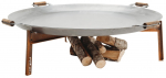 Matkapann eemaldatavate jalgadega GrillSymbol Skillet Stark, teras, 96 cm, 50 l, roostevaba teras