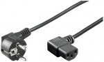 Kaabel Goobay NK 102 CEE 7/7 plug, IEC 320-C13, 2 m, must v.
