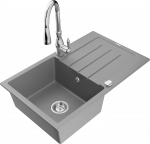 K&ouml;&ouml;givalamu koos kraaniga Mexen Bruno Savita, graniit, 79.5 cm x 49.5 cm x 20 cm, hall/kroom