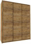 Riidekapp Gala Meble Montana S3D, tamm v., 53 cm x 166 cm x 197 cm