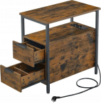 &Ouml;&ouml;kapp Vasagle, pruun v./must v., 61 cm x 35 cm x 60 cm