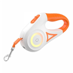 Automaatne jalutusrihm Rojeco LED, valge/oranž, 5 m