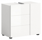 Valamualune vannitoa kapp MC Akcent Vira, valge v., 34 cm x 60 cm x 57 cm