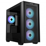 Arvuti korpus Asus A21 PLUS, must v.