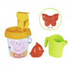 Liivakasti m&auml;nguasjade komplekt Smoby Peppa Pig, mitmev&auml;rviline, 170 mm, 5 tk