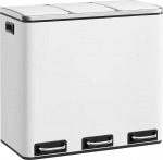 Pr&uuml;gi sorteerimise s&uuml;steem Leobert LTB54WT, 3 x 18 l l, valge v.