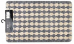 Libisemiskindel vannimatt Bathlab, hall/pruunikas, 80 cm x 50 cm