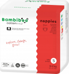 M&auml;hkmed Bambiboo Cotton Wear, 5 suurus, 12 - 17 kg, 24 tk