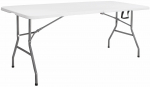 Matkalaud Springos, valge v./hall v., 180 cm x 74 cm x 74 cm