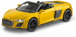 M&auml;nguauto MSZ Audi R8 Spdyer, 1:32, kollane v.