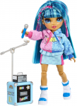 Nukk aksessuaaridega Rainbow High Jr High Rockband Skyler, 23 cm, sinine v.