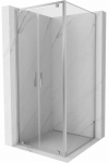 Du&scaron;ikabiin Mexen Exo 8182-070-070-01-00, ruudukujuline, aluseta, 70 cm x 70 cm x 200 cm