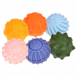 Sensoorne pall, komplekt, mitmev&auml;rviline, 6 tk