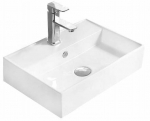 Vannitoa kraanikauss Mexen Blanca, keraamiline, 50 cm x 35 cm x 12 cm, valge v.