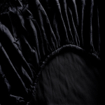 Voodilina PRZG-08, must v., 140 x 200 cm, kummiga