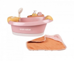Vannitoa tarvikute komplekt Smoby Baby Nurse 220386, roosa v.
