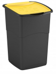 Sorteerimiskast Curver, 47 l, must v./kollane v.