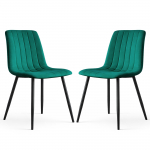 Toolide komplekt Akord Livo, matt, roheline v., 43.5 cm x 45.5 cm x 87 cm, 2 tk