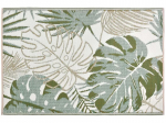 Vaip v&auml;literrassidele Verdemax Hawaii, valge v./roheline v., 150 cm x 240 cm