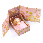 Kujukeste komplekt, koos tarvikutega Djeco Tinyly Rose Tinyroom DJ06963, roosa v.