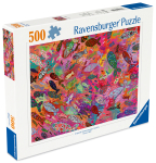 Pusle Ravensburger Fish In Fuchsia, 36 cm x 49 cm, 500 tk, mitmev&auml;rviline