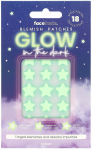 N&auml;ohooldusvahend Face Facts Blemish Patches - Glow in the Dark Stars, 18 tk
