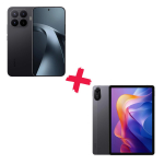 Mobiiltelefon Xiaomi 17T Pro, 512 GB, must v. + KINGITUS Tahvelarvuti Xiaomi REDMI PAD 2 WiFi 65579, 11", 4GB/128GB, hall v.
