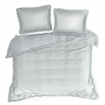 Voodipesukomplekt D91 Ruffles, h&otilde;be v., 70 x 80 cm, 160 x 200 cm, 3 os.