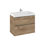 Valamualune vannitoa kapp Elita Look 80 2DR, tamm v., 44.9 cm x 80 cm x 63.5 cm