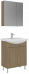 Vannitoa m&ouml;&ouml;bli komplekt Kalune Design Purus 65-480, tamm v., 50 cm x 65 cm x 83 cm