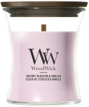 K&uuml;&uuml;nal, l&otilde;hna WoodWick Cherry Blossom & Vanilla, 15 - 30 h, 85 g, roosa v.