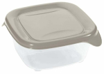 Toidukarp Curver Fresh & Go 0800559W07, 0.8 l, 15.5 cm x 15.5 cm, pruunikas v.