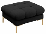 Tumba Cosmopolitan Design Bali Neve 100, kuld v./must v., 60 cm x 60 cm x 41 cm