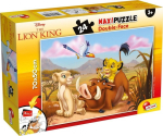 Pusle Lisciani The Lion King 304-74105, 50 cm x 70 cm, 24 tk, mitmev&auml;rviline