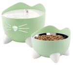 Kolb - purskkaev Catit Pixi Combo, nutikas, 2.5 l, 20 cm x 20 cm x 17 cm, 2 tk, roheline v.