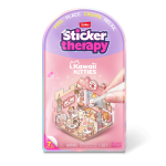 Korduvkasutatav kleebisteraamat, kleebistega Zuru Sticker Therapy Kawaii Kitties, mitmev&auml;rviline
