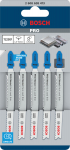 Saetera komplekt Bosch T 123 X, 10 cm, 5 tk