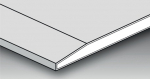 Kipsplaat, 220 cm x 120 cm x 1.3 cm