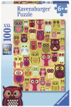 Pusle Ravensburger Owls 105281, 100 tk