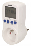 Adapter Orno Polska Weekly Digital Timer With LCD Display, valge v.