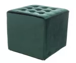 Tumba Modern Lori Velvet, roheline v., 39 cm x 39 cm x 34 cm