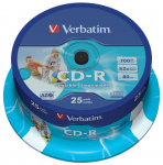 Kirjutatav CD-plaat Verbatim, 700 MB, 25tk