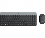 Juhtmevaba klaviatuuri ja hiire komplekt Logitech MK470, EN, must v.