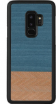 Telefoni &uuml;mbris Man&Wood, sinine v./must v., Samsung