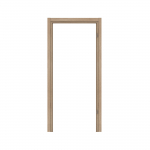 Ukseleng, 206 cm x 69 cm x 10 cm, parempoolne, tamm v.