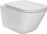 WC-pott, seinapealne Roca The Gap Rimless, kaanega, 347 mm x 540 mm